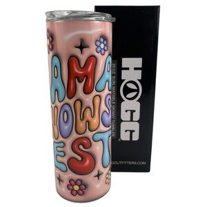 COPY - Skinny Tumbler 20oz Dog Mom Puffy Puppy Canine Inflated Stainless-Steel …